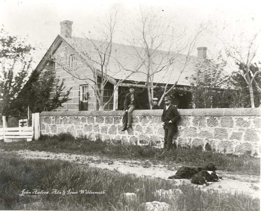 Wildermuth Family at the house